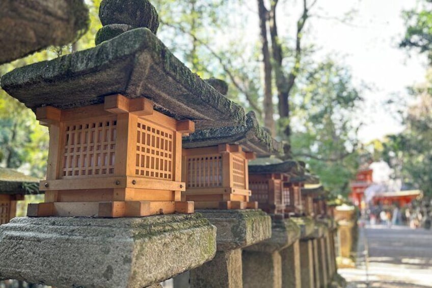 Stone lantern base