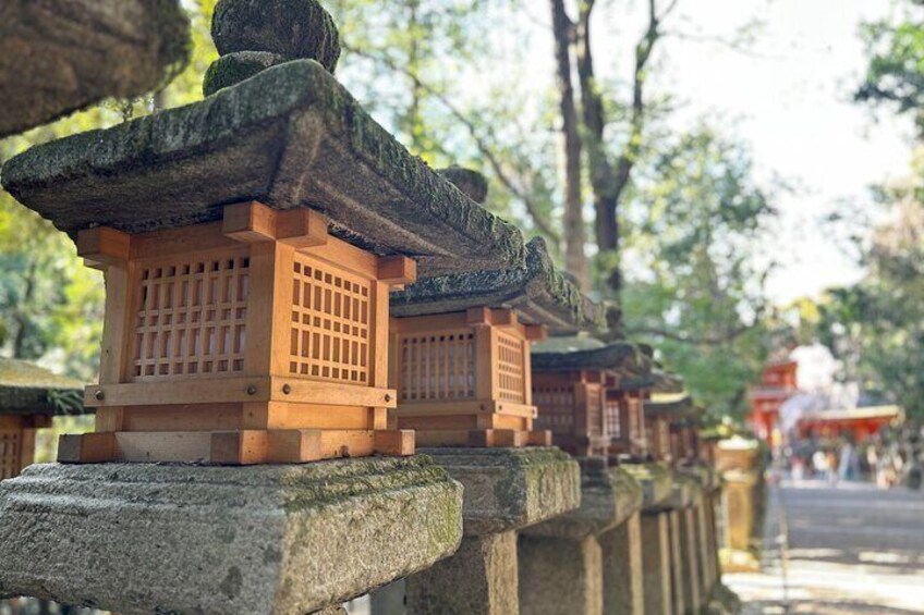 Stone lantern base