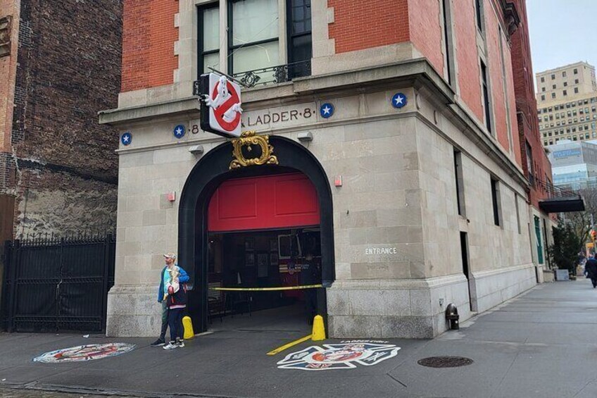 Filming location for Ghostbusters