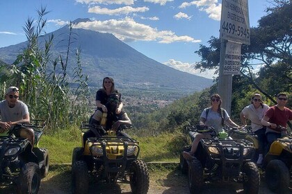 Mountains and Majestic Coelages of Antigua on quad bike
