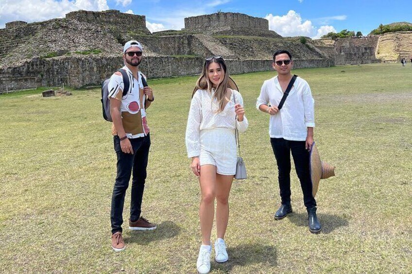 Main square of Monte Alban