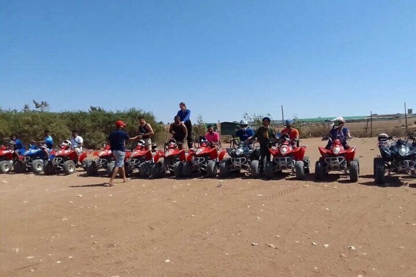 Quad Bike Adventure in Agadir Sahara Dunes and Berber Experience