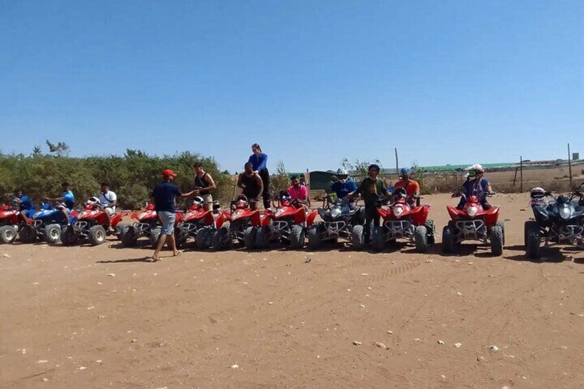 Quad Bike Adventure in Agadir Sahara Dunes and Berber Experience