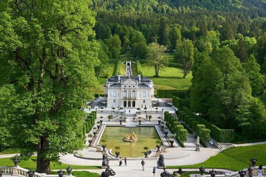Neuschwanstein and Linderhof Palace Tour from Munich