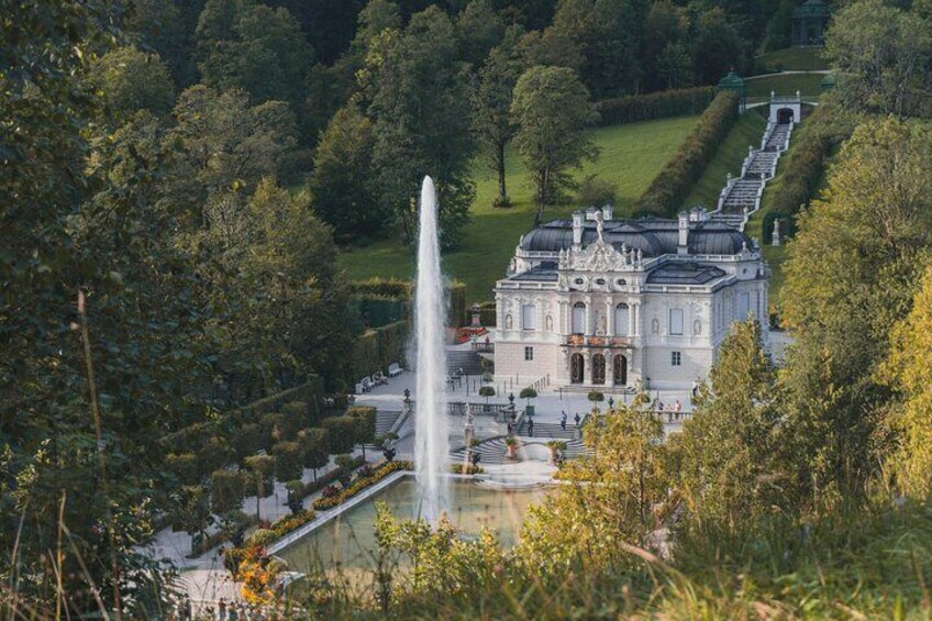 Neuschwanstein and Linderhof Palace Tour from Munich