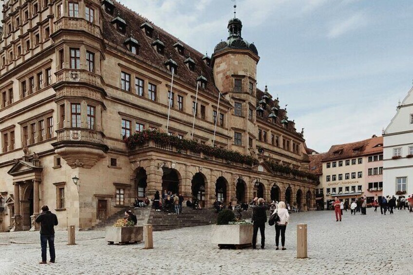 Private Rothenburg and Harburg Tour from Munich