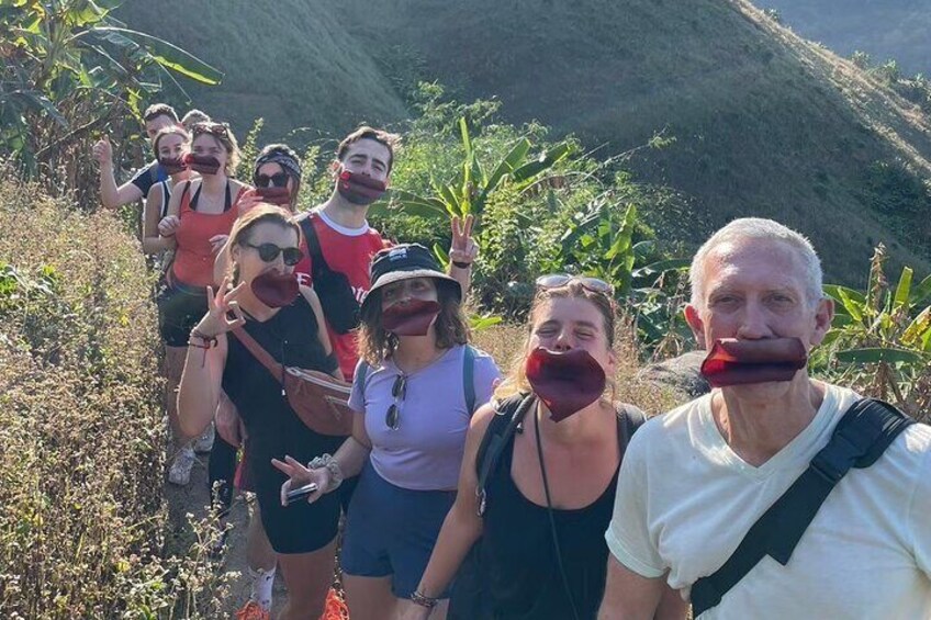 One Day Trekking Chiang Rai Jungle Adventure and Bamboo Cooking