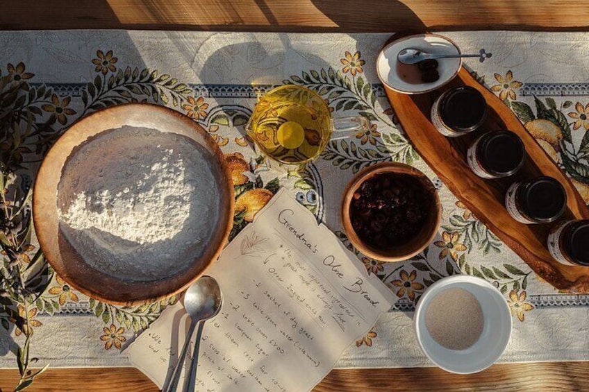 Olive Oil Tasting and Baking Experience at Eggares Olive Press