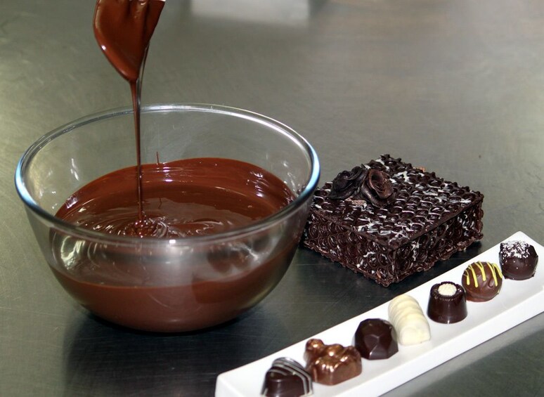 Chocolate making workshop at Sissys Gourmet Delights in Melbourne 