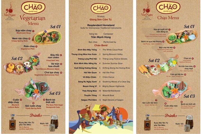 A Taste Of Vietnam and Chào Show Music