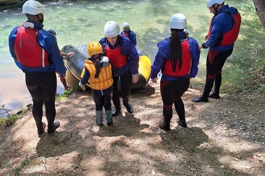 Rafting in Crete 