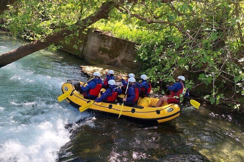 Rafting in Crete