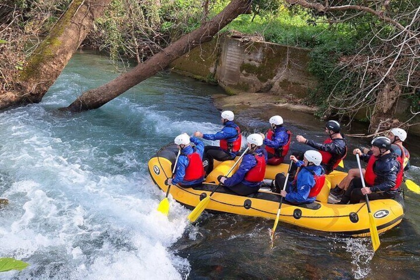 Rafting in Crete