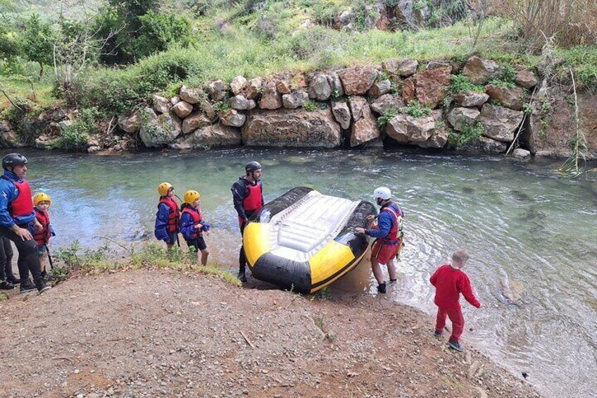 Rafting in Crete 