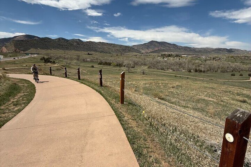 Red Rocks and Dinosaur Ridge E Bike Tour 