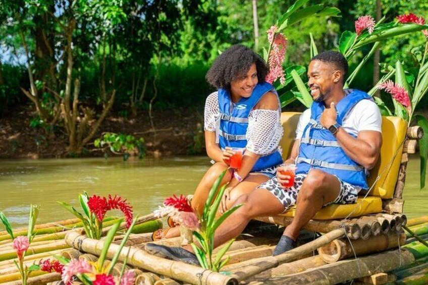 Montego Bay Shopping Tour and Bamboo River Rafting