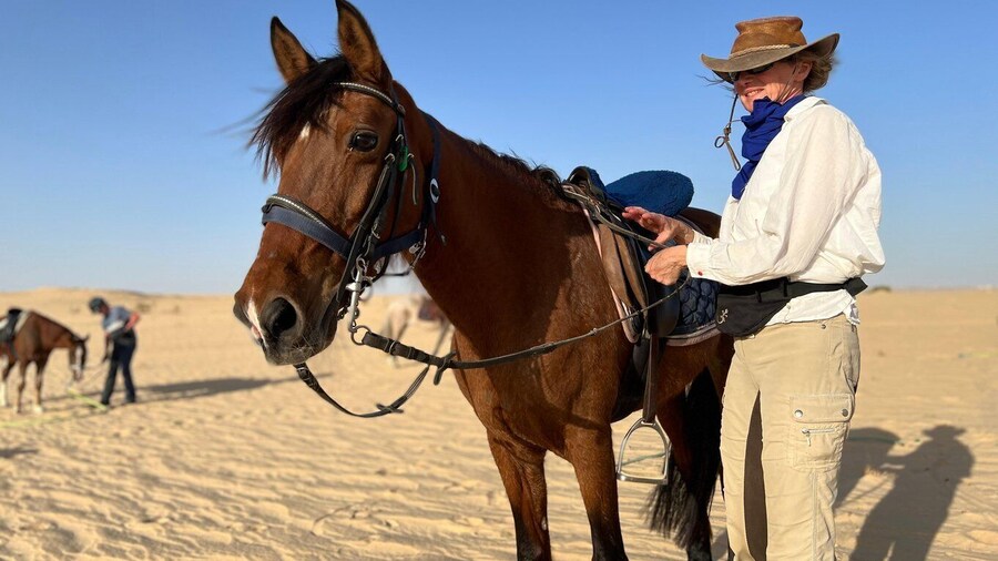 Authentic Tozeur on horseback with private transfer