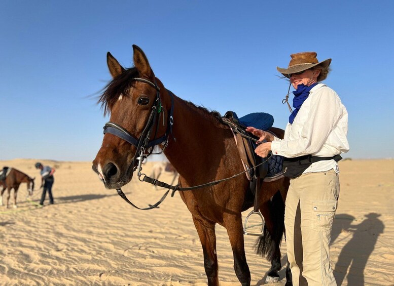 Authentic Tozeur on horseback with private transfer