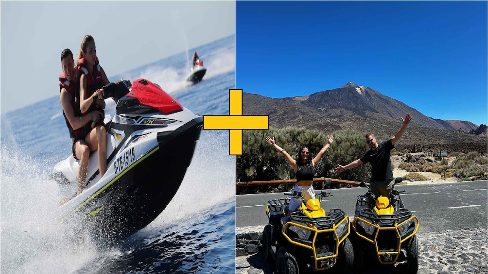 Tenerife: Combo Jet Ski & Quad Experience