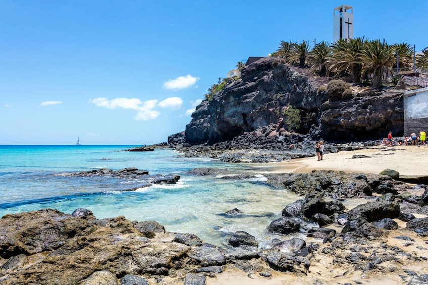 Jandia Highlights:Morro Jable, Dunes & the Sotavento lagoon from North