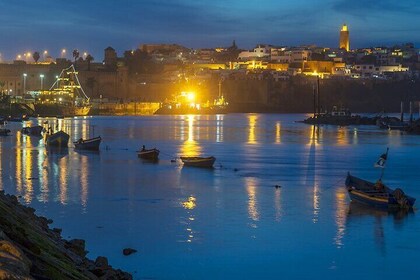 night tour on flap with small boat tour