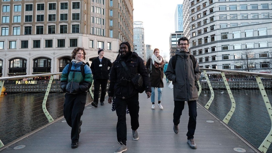London West India Quay Walking Tour: Homelessness Revisited
