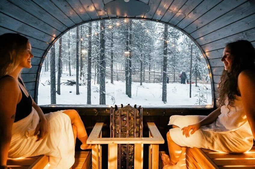 Area Ticket and Rovaniemi Sauna World Bundle