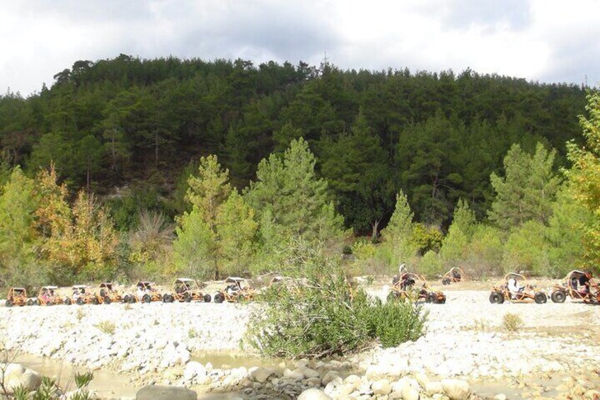 Jeep and Buggy Safari in Manavgat with Zipline and Rafting