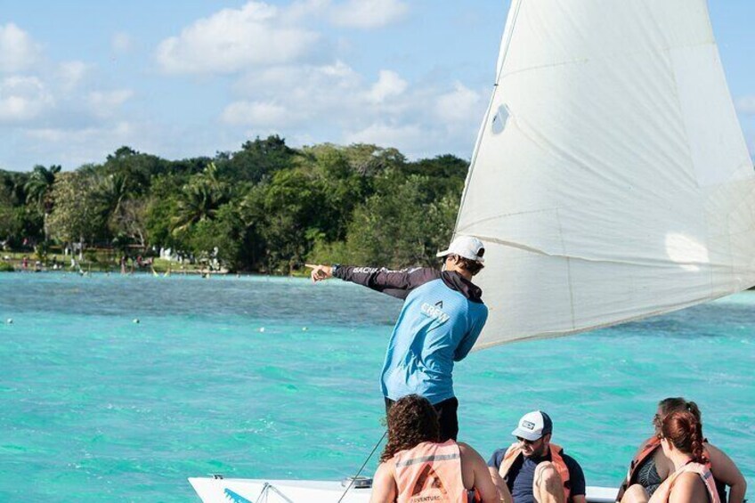 Catamaran Adventure: Navigate the Seven Colors