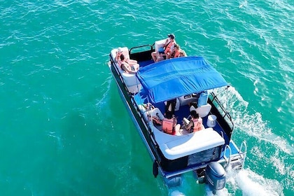 Pontoon Ride Through the 7 Colors Lagoon