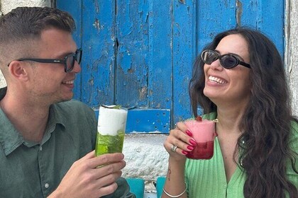 Tour gastronomico privato di Nasso per coppie con miti greci