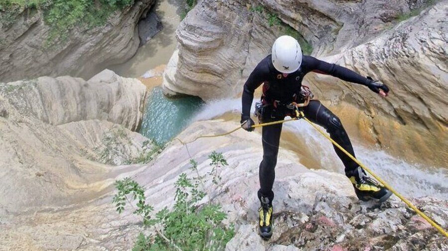Osumi Canyon Adventure: Canyoning at Bigazi Waterfall