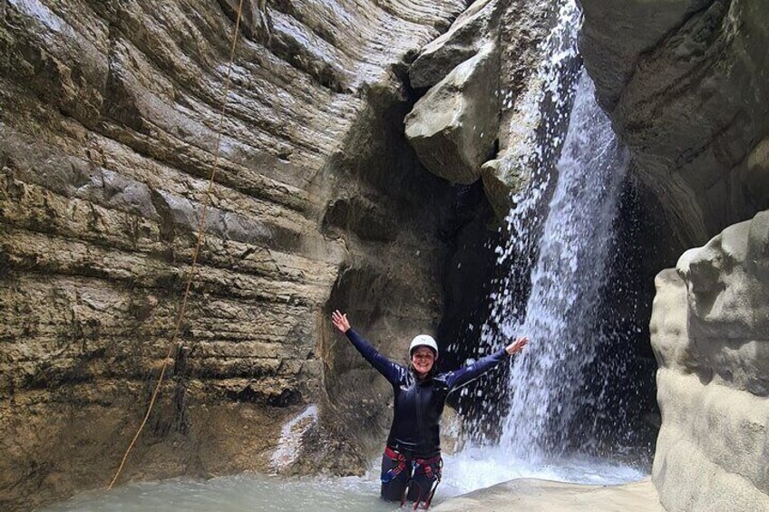 Osumi Canyon Adventure: Canyoning at Bigazi Waterfall