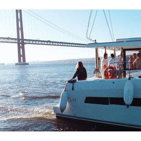 Catamaran Boat Tour in Lisbon- Luxury Sailboat