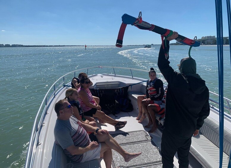 Picture 4 for Activity Clearwater Beach: Chute Em Up Parasailing Adventure