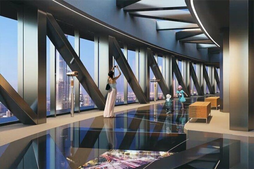 Observatory Dubai Tickets Glass Slide and City Views