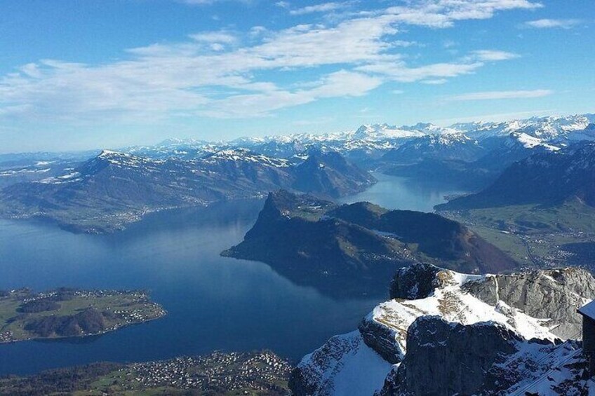 From Basel: Lake Lucerne and Pilatus in Small Group Tour