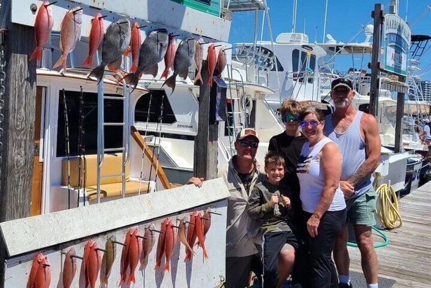 Private Fishing Charters from Destin Harbor