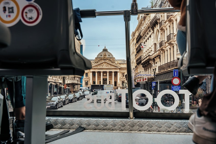 Tootbus Brussels Discovery Hop-on Hop-off bus tour + Mini Europe