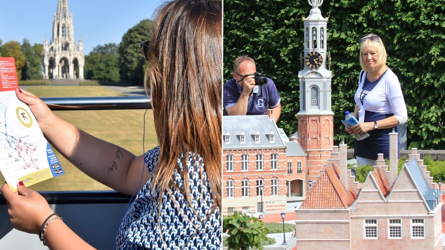 Tootbus Brussels Discovery Hop-on Hop-off bus tour + Mini Europe