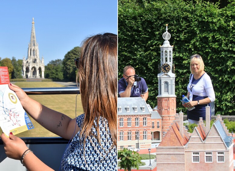 Tootbus Brussels Discovery Hop-on Hop-off bus tour + Mini Europe