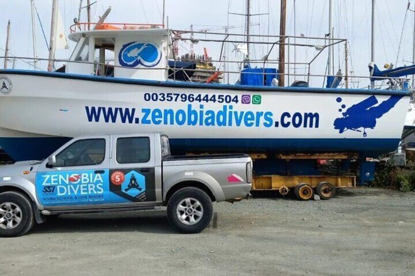 Zenobia Qualified Divers in Larnaca