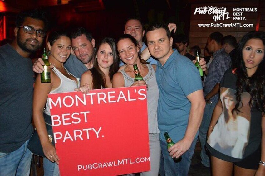 PubCrawlMTL.com - Montreal's Best Party!