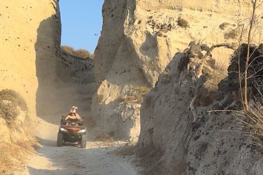 Santorini ATV-Quad Off-road Experience Tour + Transportation