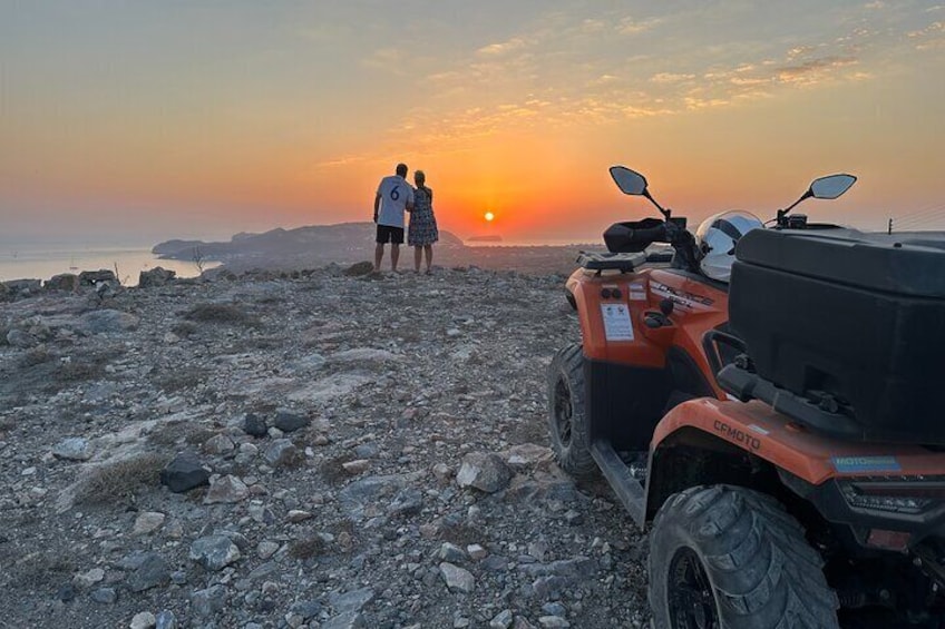 Santorini ATV 4x4 Off Road Volcanic Trails Tour