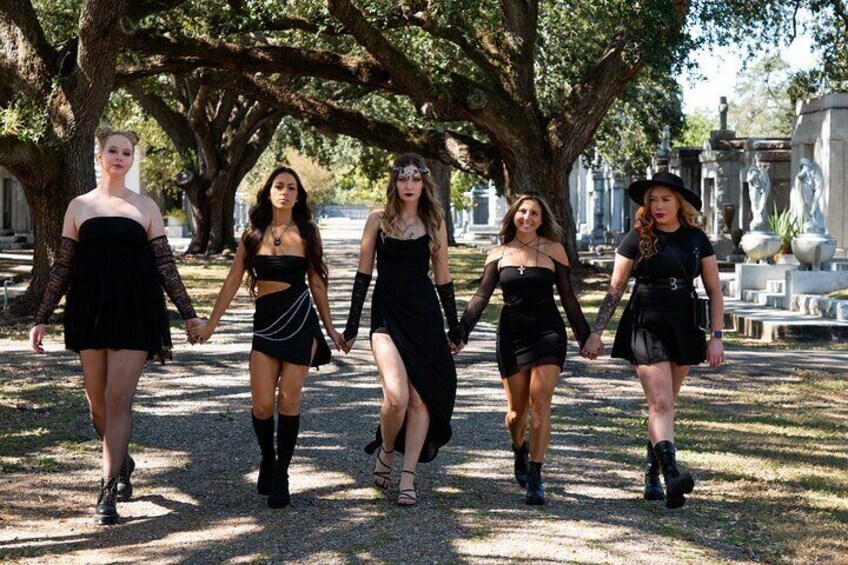 Private Photoshoot at Cemetery #1 – Unique Portrait Experience