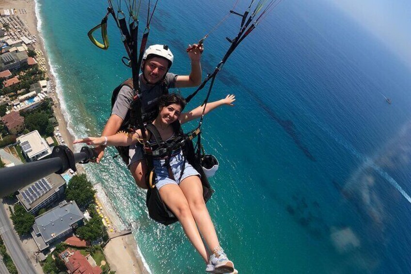 Tandem Paragliding in Alanya with Professional Licensed Pilots
