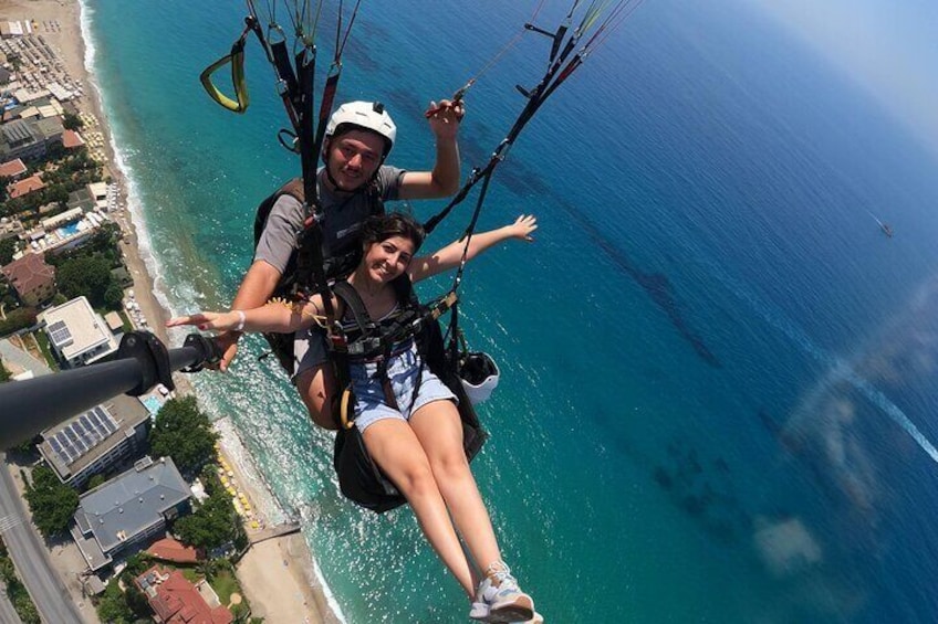 Tandem Paragliding in Alanya with Professional Licensed Pilots