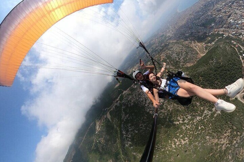 Tandem Paragliding in Alanya with Professional Licensed Pilots
