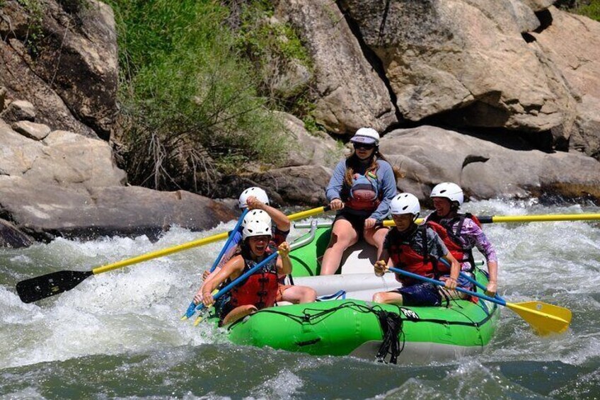 Whitewater Rafting the Salmon River - Half Day
